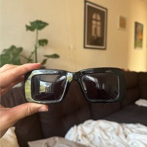 Karen Walker Black Designer Sunglasses